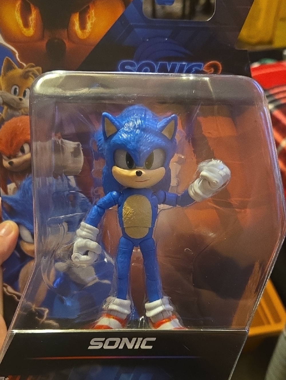 Sonic3 Action Figure - Blue with Tan Belly